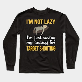 Saving Energy For Target Shooting Long Sleeve T-Shirt